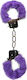 Easytoys Furry Handcuffs Cătușe în Culoare Violet