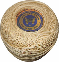 Petalouda Croshet Yarn Lace Thread Cotton Ecru ...