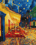 Diamond Dotz Diamantmalerei - Café bei Nacht (Van Gogh) DD10.005