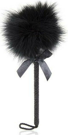 Fetish Addict Feather Tickler with Bow Kitzelfeder Black