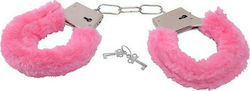 Toyz4lovers Bestseller Handcuffs With Fur Cătușe în Culoare Roz