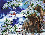 Diamond Dotz Canvas Diamond Painting Kit Diamond Painting - Rambling Bear DD10.001