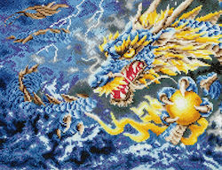 Diamond Dotz Mythical Dragon Καμβάς Diamond Painting Κιτ