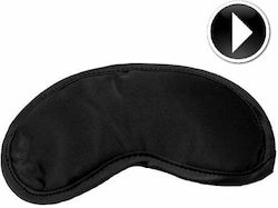 Sportsheets Μαύρο Sex & Mischief Satin Blindfold BDSM Μάσκα σε Μαύρο Χρώμα