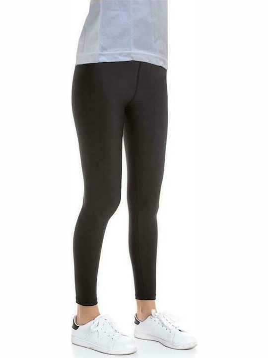 Inizio Kids Legging Sports Long Black High-wais...
