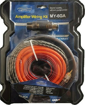 MY-6GA Set Car Audio Cables 001757