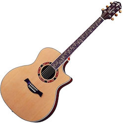 Crafter GAE27/N Semi-Acoustic Guitar Cutaway