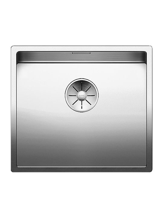 Blanco Claron 450-U 521575 Undermount Sink Inox Satin W49xD44cm Silver