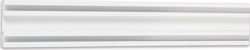 Anartisi Denmark Two-Way Aluminum Curtain Track White 100cm