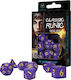 Q Workshop Classic Runic Dice Set Dice Purple &...