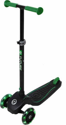 Q Play Kids Scooter Foldable Future 3-Wheel Green