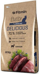 Fitmin Purity Delicious Dry Food for Adult Cats with Deer 10kg