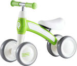 Q Play Bicicletă de Echilibru pentru Copii Cutey Verde