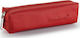 Bombata Pencil Case Barrel with 1 Compartment Red