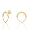 Jcou Earrings made of Silver Gold Plated with Stones JW904G4-01