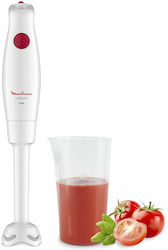 Moulinex Blender de mână cu tijă din oțel inoxidabil 350W Alb