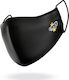 Crep Protect Face Covering Original Mască de protecție Țesătură Mare Negru CP034 1buc
