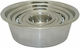 Happypet Stainless Bowls Dog Food & Water Silver 1400ml 13023