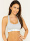 Carrie Women's Sports Bra without Padding Gray