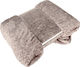 TnS Fleece Blanket Double 200x220cm Grey