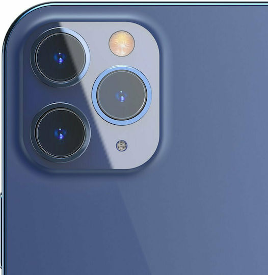 Baseus Lens Protector Προστασία Κάμερας Tempered Glass Διάφανο για το iPhone 12 Pro Max