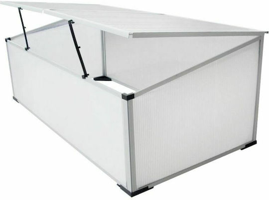 vidaXL 40213 Seed Propagator with Aluminum Frame with 2 lids 0.55x1.1x0.41m