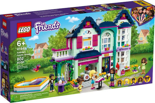 LEGO Friends Andrea's Family House For Age 6+
