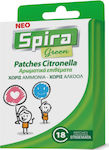 Spira Insect Repellent Sticker Green Citronella Suitable for Child 18pcs