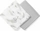 Babyono Feathers Πάνες Αγκαλιάς από Μουσελίνα Γκρι 120x120εκ. 2τμχ