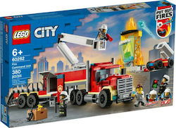 Lego City Fire Command Unit for 6+ Years Old