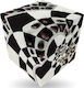 V-Cube Challenging Chessboard Illusion - 3 Flat 3x3 Speed Cube MATH-C3-CHE