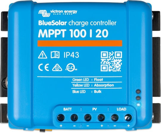 Victron Energy BlueSolar MPPT 100/20 48V Ρυθμιστής Φόρτισης 48V 20A