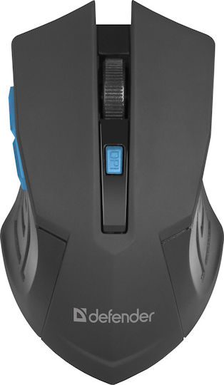 Defender Accura MM-275 RF Ασύρματο Ποντίκι Black/Blue