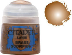 Citadel Layer Χρώμα Μοντελισμού Brass Scorpion ...