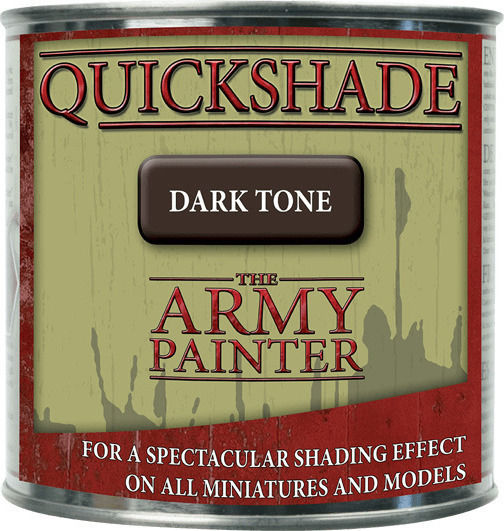 The Army Painter Warpaints Quickshade Model Making Paint Dark Tone 250ml