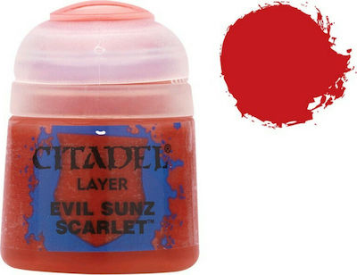 Citadel Layer Χρώμα Μοντελισμού Evil Sunz Scarlet 12ml