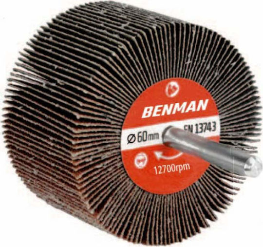 Benman Pânză abrazivă 40mmx20mm P40 Cilindru de șlefuire K40 20mmx40mm