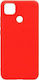 iNOS S-Cover Back Cover Σιλικόνης Κόκκινο (Redm...