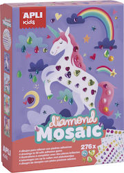 Apli Kids Mosaik Mosaik Diamanten Einhorn für Kinder Ab 4 Jahren 276 Stücke Apli Kids Mosaik Mosaik Diamanten Einhorn für Kinder Ab 4 Jahren 276 Stücke