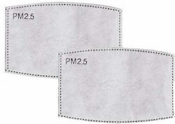 SPM PM 2.5 Filter für Schutzmaske in Weiß Farbe 2Stück DB7704