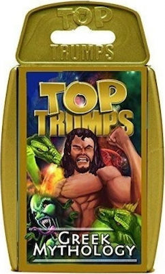 Winning Moves Brettspiel Top Trumps Greek Mythology für 2+ Spieler 6+ Jahre