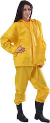 Ergo Waterproof and Windproof Work Suit Yellow