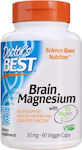 Doctor's Best Brain Magnesium 50mg 90 φυτικές κάψουλες