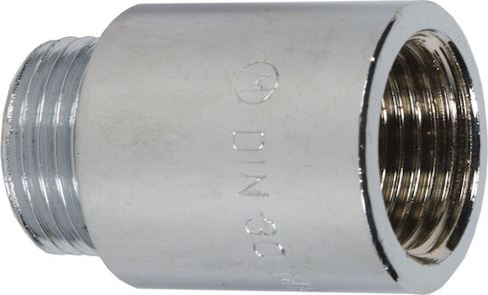 Thermogatz Удължение на тръбната резба 5cm 1/2" женски - 1/2" мъжки
