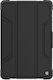Nillkin Bumper Protective Flip Cover Πλαστικό / Δερματίνης Μαύρο (Galaxy Tab S7+)