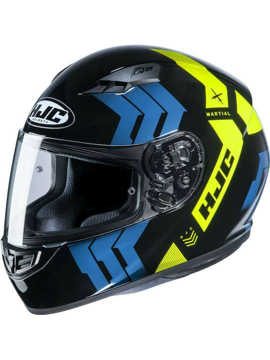 HJC CS-15 Martial Full Face Helmet ECE 22.05 1450gr MC-4H H109858