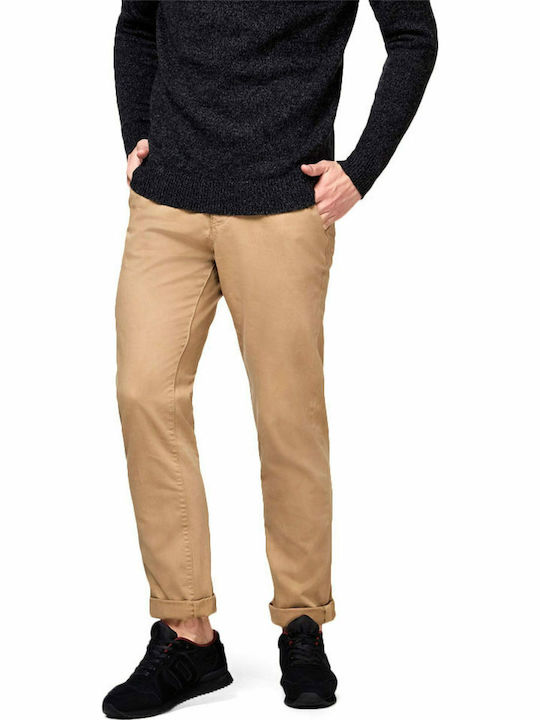 Superdry Παντελόνι Chino Ελαστικό σε Ίσια Γραμμ...