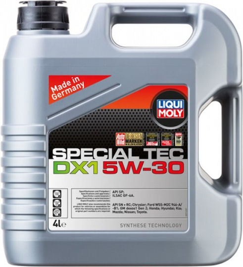 Liqui Moly Special Tec DX1 Συνθετικό Λάδι Αυτοκινήτου 5W-30 4lt