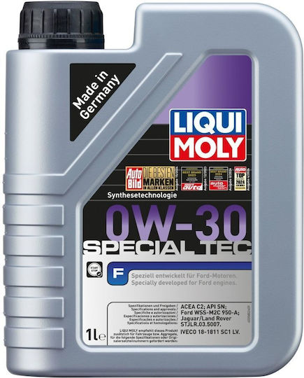 Liqui Moly Special Tec F Ημισυνθετικό Λάδι Αυτοκινήτου 0W-30 1lt