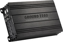 Ground Zero GZHA Mini Four 24V Ενισχυτής Αυτοκινήτου 4 Καναλιών (Κλάση D)